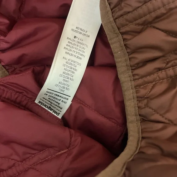 Patagonia Men's Diamond Quilted Bomber Hoody Jacket M - Picture 9 of 9